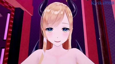 å¤§ç©ºæ˜´å’Œå¤•æœˆå·§å…‹åŠ›é‡æ€§çˆ±ã€‚ - Hololive VTuber POV æ— å°½